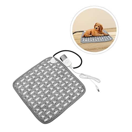 Balacoo 2 Peças De Aquecimento Elétrico Para Cães De Inverno Aquecidos Para Cães Almofada De Tempera