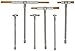 Fowler 52-470-000-0, Telescoping Gage Titanium Coated Set with 0.3125"-6" Measuring Range