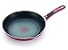 T-fal B0390764 B03907 Excite ProGlide Nonstick Thermo-Spot Heat Indicator Dishwasher Oven Safe Fry Pan Cookware, 12-Inch, Red
