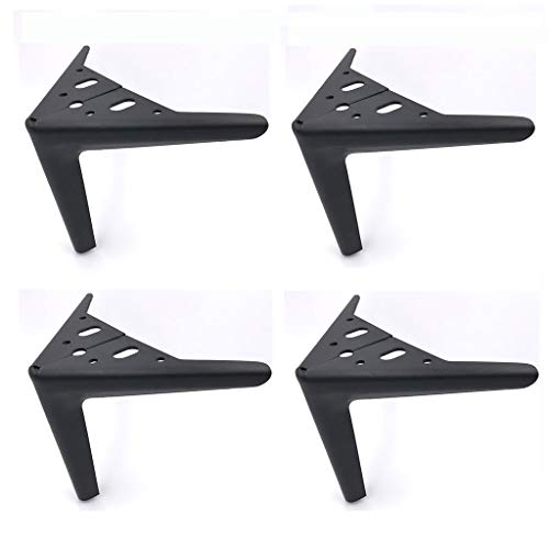 Vier beladene Sofa Couchtisch Fuß Sofa Couchtisch Beine TV-Schrank Fuß Möbel Beine Schrank Fuß Nachttisch Füße