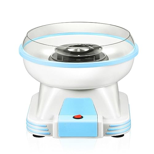 Candy Floss Maker Machine, 500W Household Electric Cotton Candy Machine for Birthdays And Parties Sweet Gift,Blue