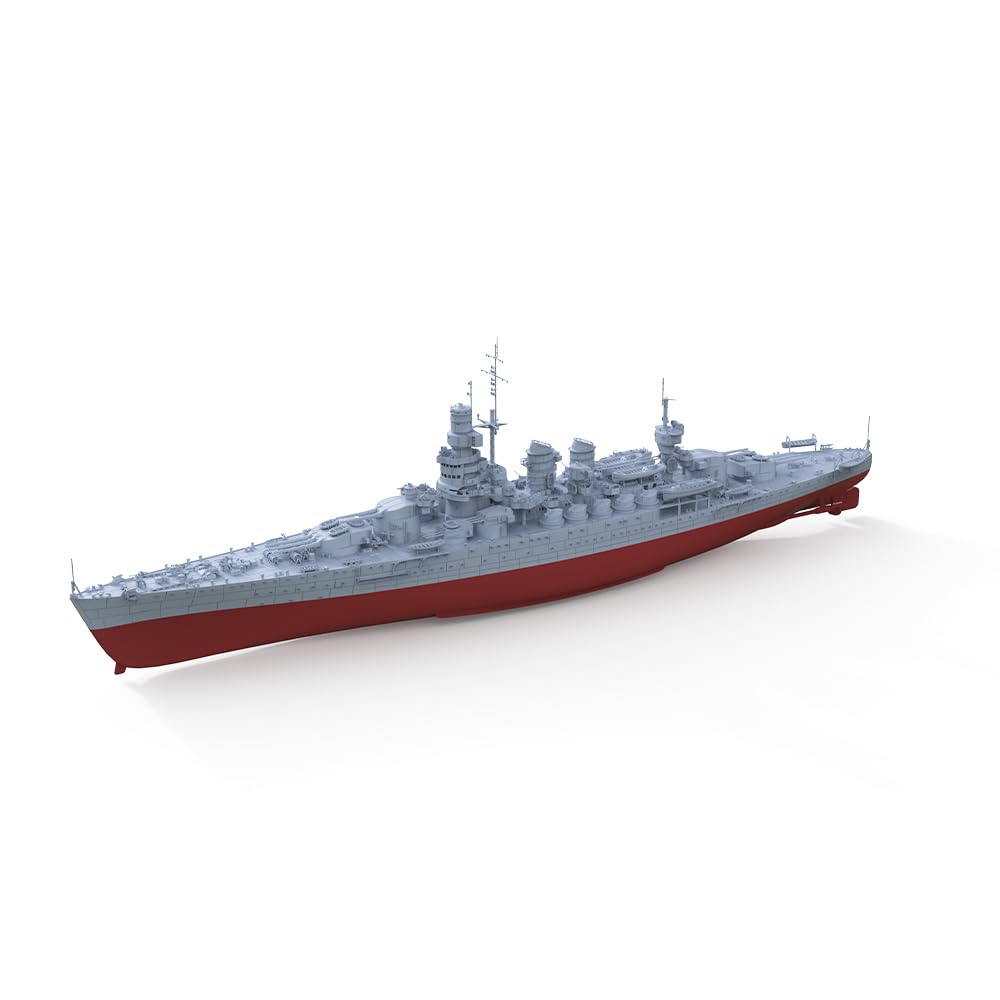 MRY-SFW SSC350545S-A 1/350 zestaw do budowy modelu wojskowego Włochy CaioDuilio Okręt pancerny Pełny kadłub segmentowy