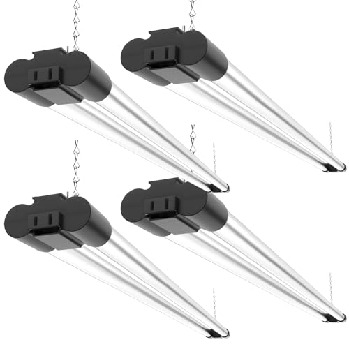 Sunco 4FT LED Shop Lights 4 Pack