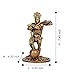 Artarium Big Bahubali Hanuman Statue for Home Decor Marble & Resin Lord Hanuman Idol Bajrang Bali Statues for Temple Decoration Hanuman Murti Showpiece Item, Height 7.48 Inch, Antique