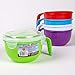 Soup Bowl with Handle and Snap Lock Vented Cover Set (4 Pack)