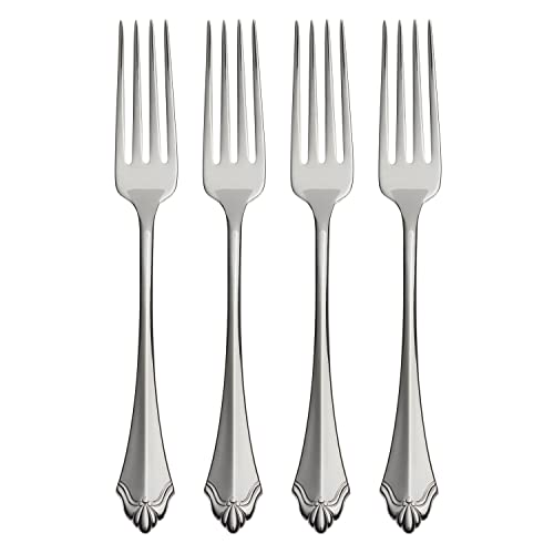 Oneida Kenwood Fine Flatware Dinner Forks, 0.30 LB, Metallic Amazon