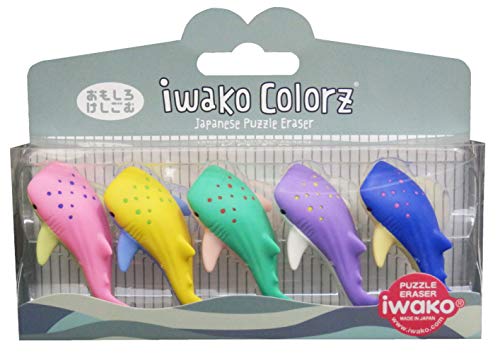 Iwako Colorz Packs/Whale Shark