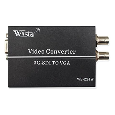 Wiistar SDI to VGA Audio Converter Support 1080P for VGA SDI Monitor Cover