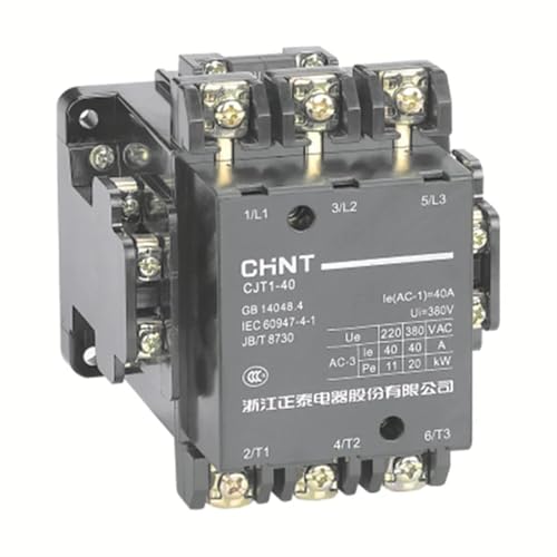 Contacteur CJT1 220V 100A résistant aux arcs pour éviter les pannes
