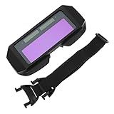 6 Piezas Gafas De Soldadura Gafas Solares Máscara De Soldadura Solar Recargable Oscurecimiento Automático De Soldadura Gafas Naranjas Gafas De Ojos Automáticos Cristal Liquido ARTIBETTER