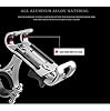 KANGKAI Support de téléphone pour vélo en alliage d'aluminium, rotatif à 360 degrés, support de téléphone universel en métal pour moto et vélo, convient pour téléphones de 3,5" à 6,5" et GPS Argenté #4