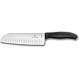 Fibrox 7-Inch Granton Edge Santoku Knife
