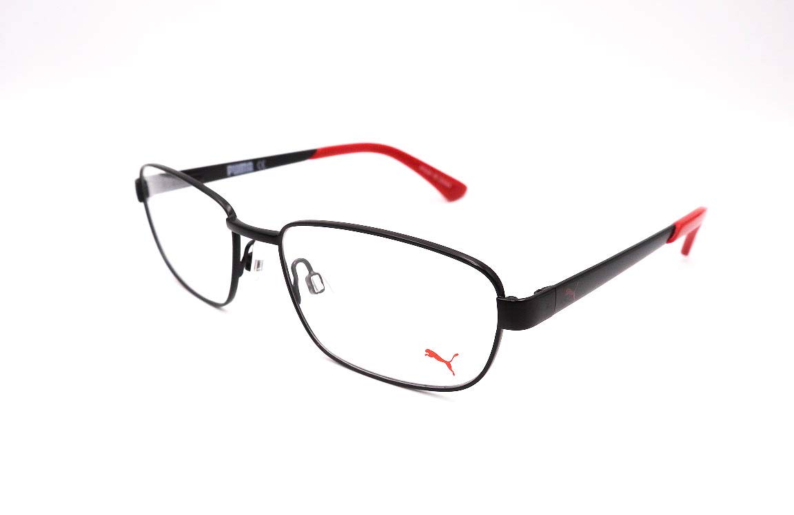 PUMA Junior Child Black Eyeglasses PJ0011-001