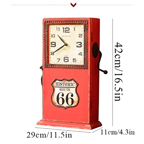Petit mur rangement multifonctionnel horloge murale pour optimiser les petits espaces