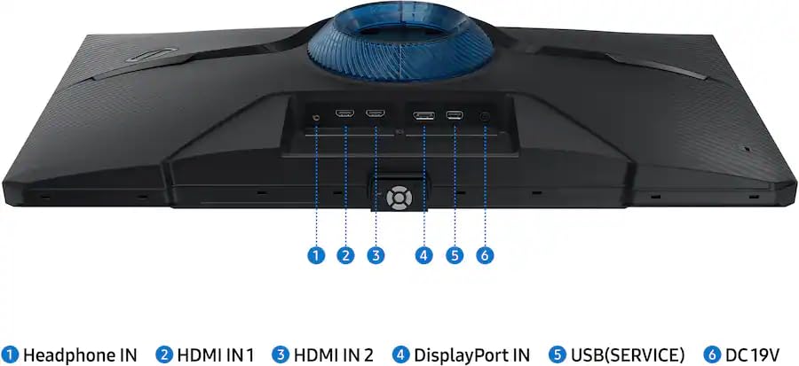Image of Samsung 27 inch Odyssey G4 Gaming Monitor | 240Hz Refresh Rate, 1ms Response Time | FreeSync Premium, NVIDIA G-Sync Compatible | HDR 10, 400Nit | FHD IPS Ultrawide Game View & Ergonomic Stand | Black