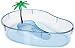Lee's Turtle Lagoon, Kidney w/Plant, 14-Inch by 10-1/8-Inch by 3-Inch