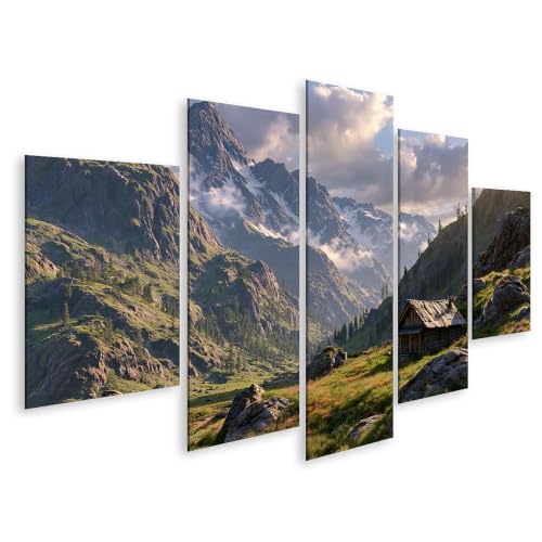 Tableau nature authentique pour les amoureux des paysages de montagne