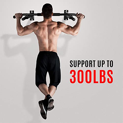 Yes4All Multifunctional Wall Mounted Pull Up Bar And Rotating Pull Up Handles With Non-Slip & Foam Pad Grips #TOP7