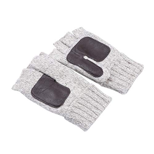 Guantes de punto sin dedos para entrenar en invierno al aire libre