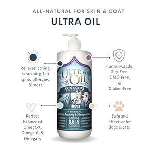 Ultra-Oil-Dog-Cat-Supplement-with-Hemp-Flaxseed-Fish-Oils-32oz-For-Dry-Skin-Dull-Coat-Hot-Spots-Dandruff-Allergies - Cucciolini Doodles   Ultra-Oil-Dog-Cat-Supplement-with-Hemp-Flaxseed-Fish-Oils-32oz-For-Dry-Skin-Dull-Coat-Hot-Spots-Dandruff-Allergies