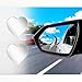 2 Pcs Cars Heart Shaped Blind Spot Mirrors Car,Heart Shaped Wide Angle Convex Rearview Side Mirrors for Enhanced Safety,Car Accessories for Cars Suvs and Trucks