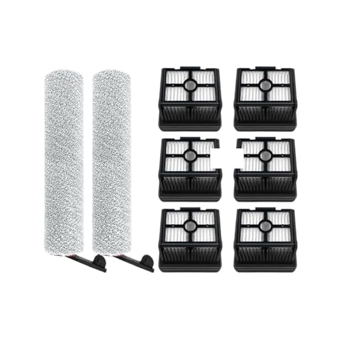 Roller Brush Filter,Compatible For Dreame,Mova K20 / K20 Pro Replacement Parts Accessories(2+6pcs)