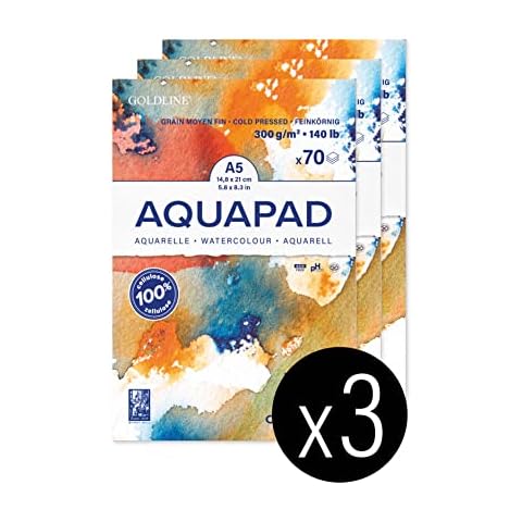 Clairefontaine Goldline Aqua Pad Pack of 3 Cover