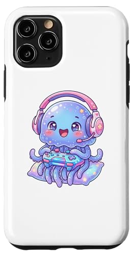 Jellyfish Playing Video Game marine sea jellies Gamers �X�}�z�P�[�X iPhone 11 Pro �p