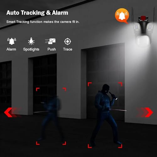 Cámara IP HD inteligente para proteger tu hogar y vigilar el jardín exterior 8