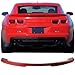 IKON MOTORSPORTS, Trunk Spoiler Compatible with 2010-2013 Chevrolet Camaro Coupe, ZL1 Style Painted #WA9260 Victory Red ABS Plastic Rear Trunk Lid Spoiler Wing Lip W/3rd Brake LED Light