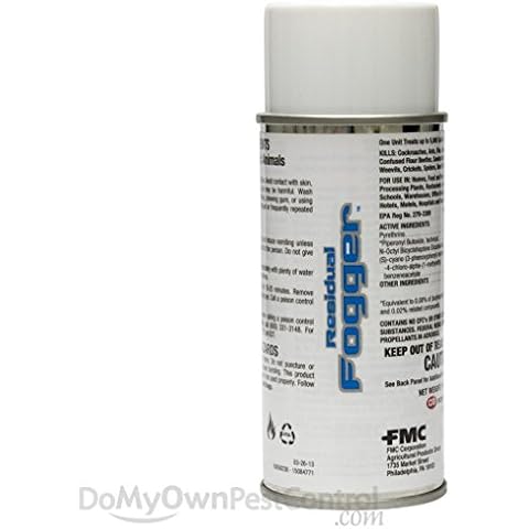 FMC 10058238 Residual 5oz Insect Fogger, White Cover