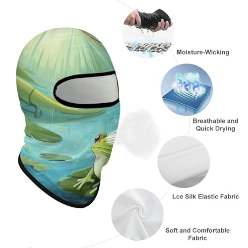 Balaclava para hombre, máscara para esquí y ciclismo, cubreboca protectora para invierno, pasamontaña multifuncional miniatura 3