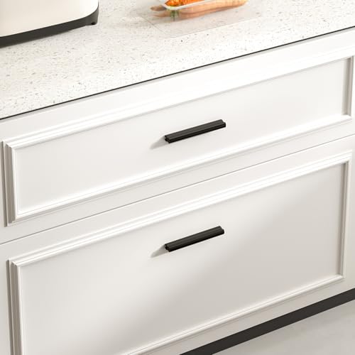 Goldenwarm 10 Pack 2-8" Adjustable Black Drawer Pulls for Kitchen Handles by Goldenwarm - Used condition - Image 5