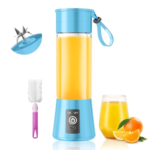 Image of Portable Personal Size Blender Cordless - 2026 Upgraded New Blender for Shakes and Smoothies, 13 Oz BAP Free Cup, Freshly Squeezed Juice
