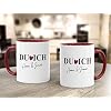 SpecialMe® Personalisierte Kaffeetasse Mit Herz – Individuelles Hochzeitsgeschenk Mit Namen & Datum