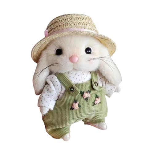 Image of ATORSE Bunny Keychain Trendy Bag Accessories for Boys Girls Stuffed Animal Keychain