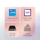 ASUS P440VA All-in-One, 23.8” FHD Anti-Glare Touch Display, 16GB DDR5 RAM, 1TB SSD, Intel® Core™ i5-13420H Processor, Windows 11 Home, Wired Keyboard and Mouse Included, P440VA-DS504T, Black - Image 4