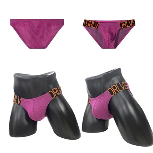 Mens Briefs Underwear Men's Low Rise Stretch Underwear Support Briefs Soft Breathable Underwear2