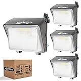 HiBay Outdoor Wall Lights Dusk to Dawn Sensor, Exterior Photocell Light Fixtures Wall Mount for Hous