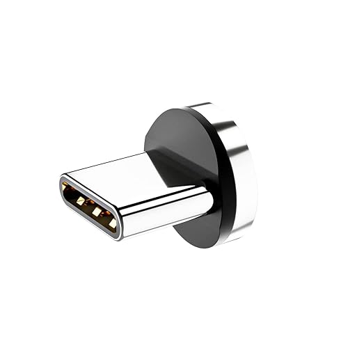 Miniatura 3 de Paquete de 5 conectores magnéticos USB-C de 1 pin para dispositivos tipo C, puntas magnéticas de cable de teléfono para Samsung Galaxy S8 S8 Plus,