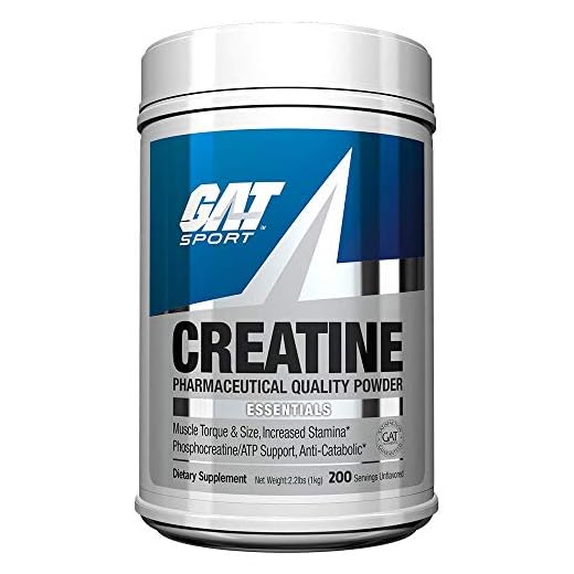 GAT Creatine Monohydrate Powder, 1000 grams
