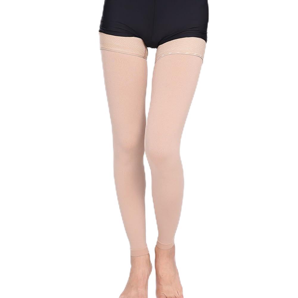 Medical Thigh High Compression Stockings 20-30 mmHg - Firm Support for Improved Circulation - Silicone Dot Grip - Men & Women - Relieve Leg Discomfort & Swelling - Enhance Blood Flow