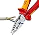 KNIPEX Spitz-Kombizange isoliert mit Mehrkomponenten-Hüllen, VDE-geprüft verchromt 185 mm, 08 26 185