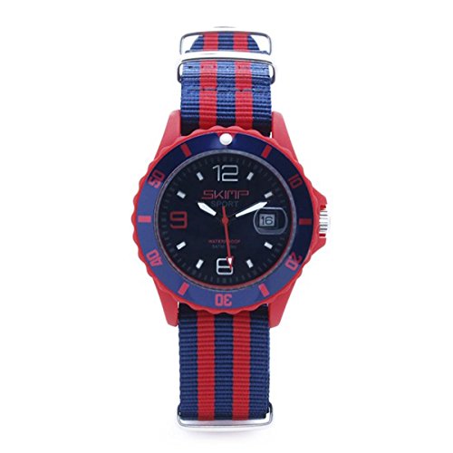 Montre Skimp La Sportive rouge idéale pour le sport et le quotidien