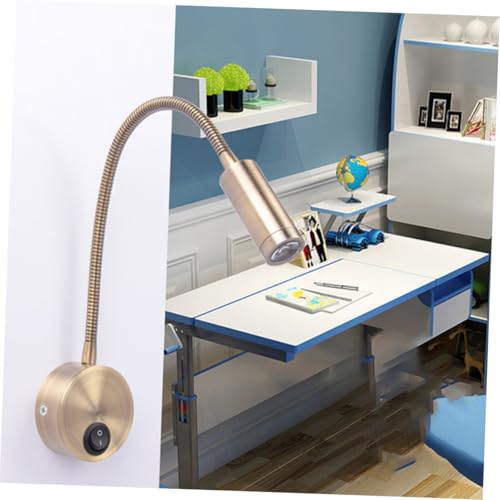 Foco de lectura LED para evitar fatiga ocular en dormitorios con interruptor integrado 7