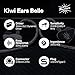 HIFIXAUDIO Kiwi Ears Belle in-Ear Monitor, 10mm DLC Diaphragm Driver Earphone, HiFi Wired Earbuds with Detachable Silver-Plated 2-Pin Cable for Audiophile Gaming (with Mic, Silver)