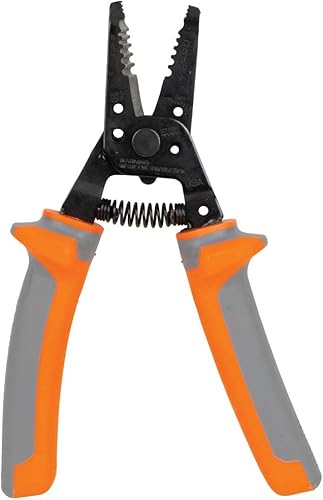 Miniatura 11 de Klein Tools 11055RINS - Pelacablescortador aislado Klein Kurve, fabricado en Estados Unidos, herramienta aislada de 1000 V corta y tiras de alambre