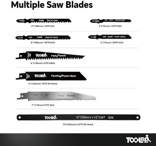 8-In-1 Multi Blades Hand Saw, Drywall, Hacksaw, Jab Saw & Wood Cutter Tool - 2