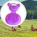 kowaku Winter Snow Sled Sledge Gift Slider Smooth Rides Toboggan Sledding Grass Sleigh Board for Lawn Kids Adults Birthday Festival, Violet