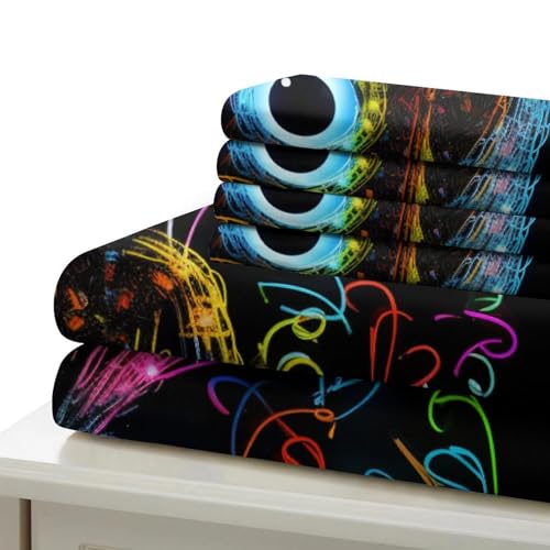 Housse de couette singe pour chambre garçon et adulte, parure de lit zippée 220x240